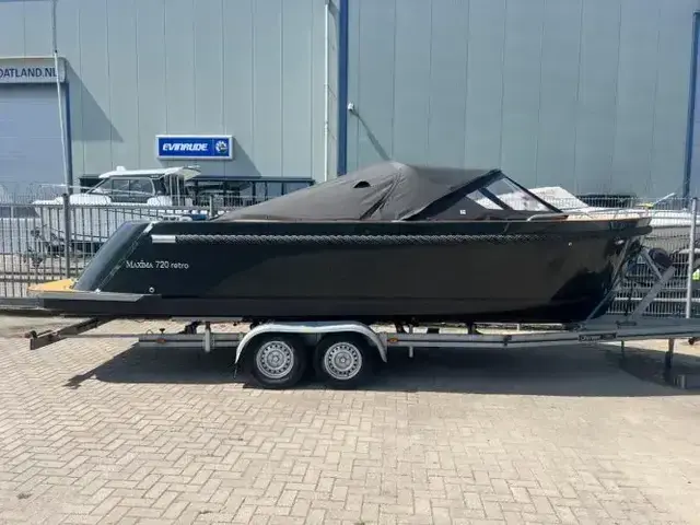 Maxima boats 720 Retro met boegschroef