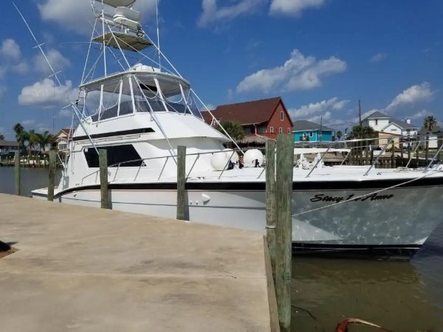 1988 Hatteras convertible