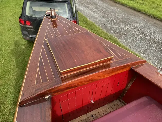 Classic 22' Varnished Motor Launch