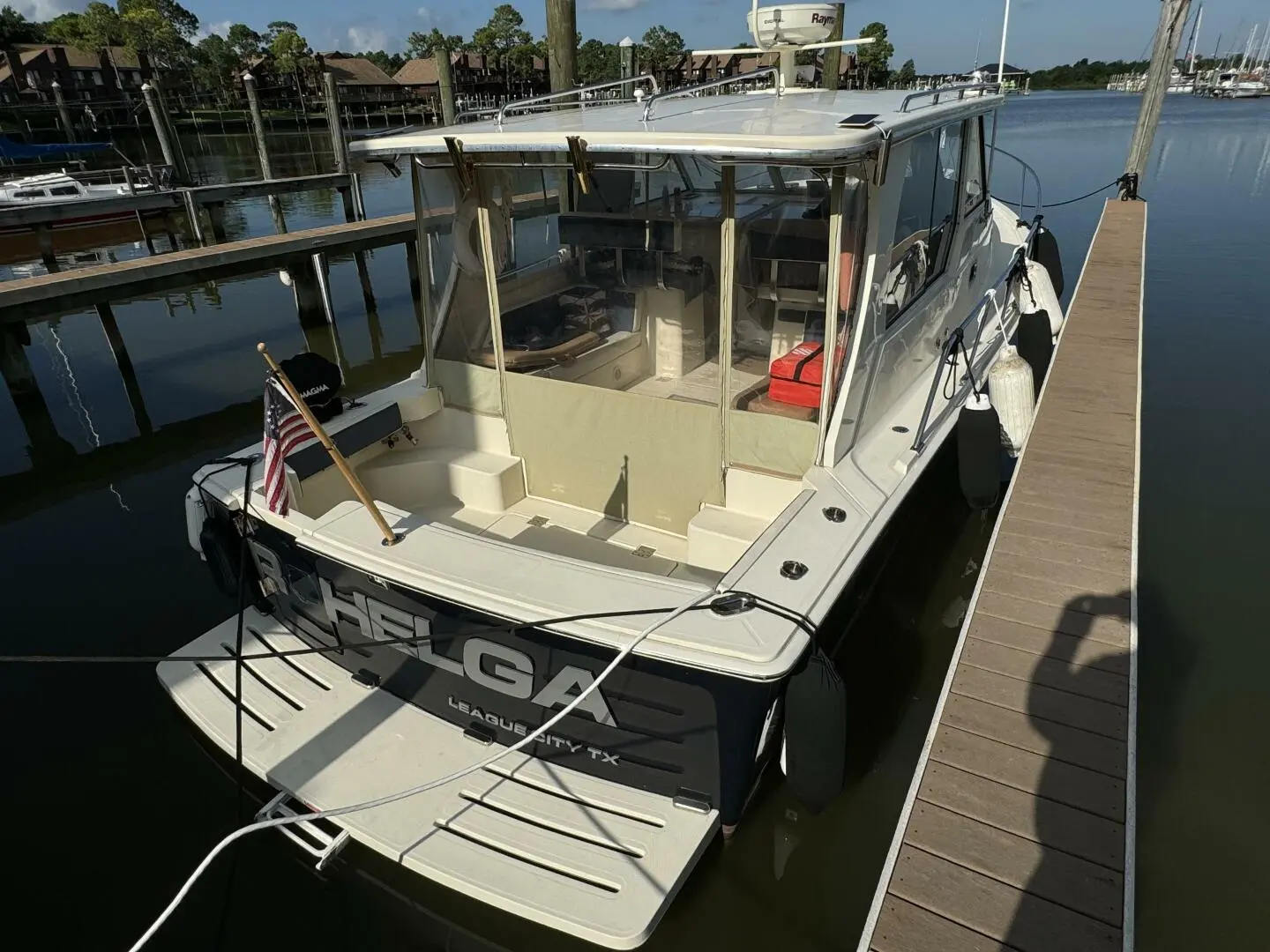 2008 Mainship 34 pilot hardtop