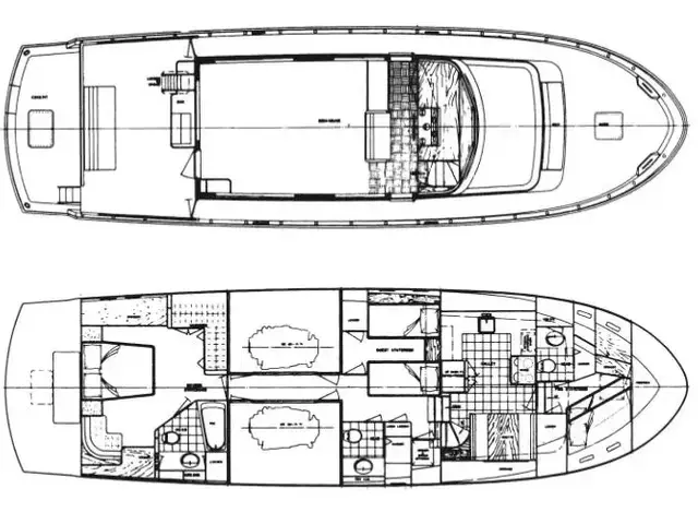 Hatteras 63 Cockpit Motoryacht