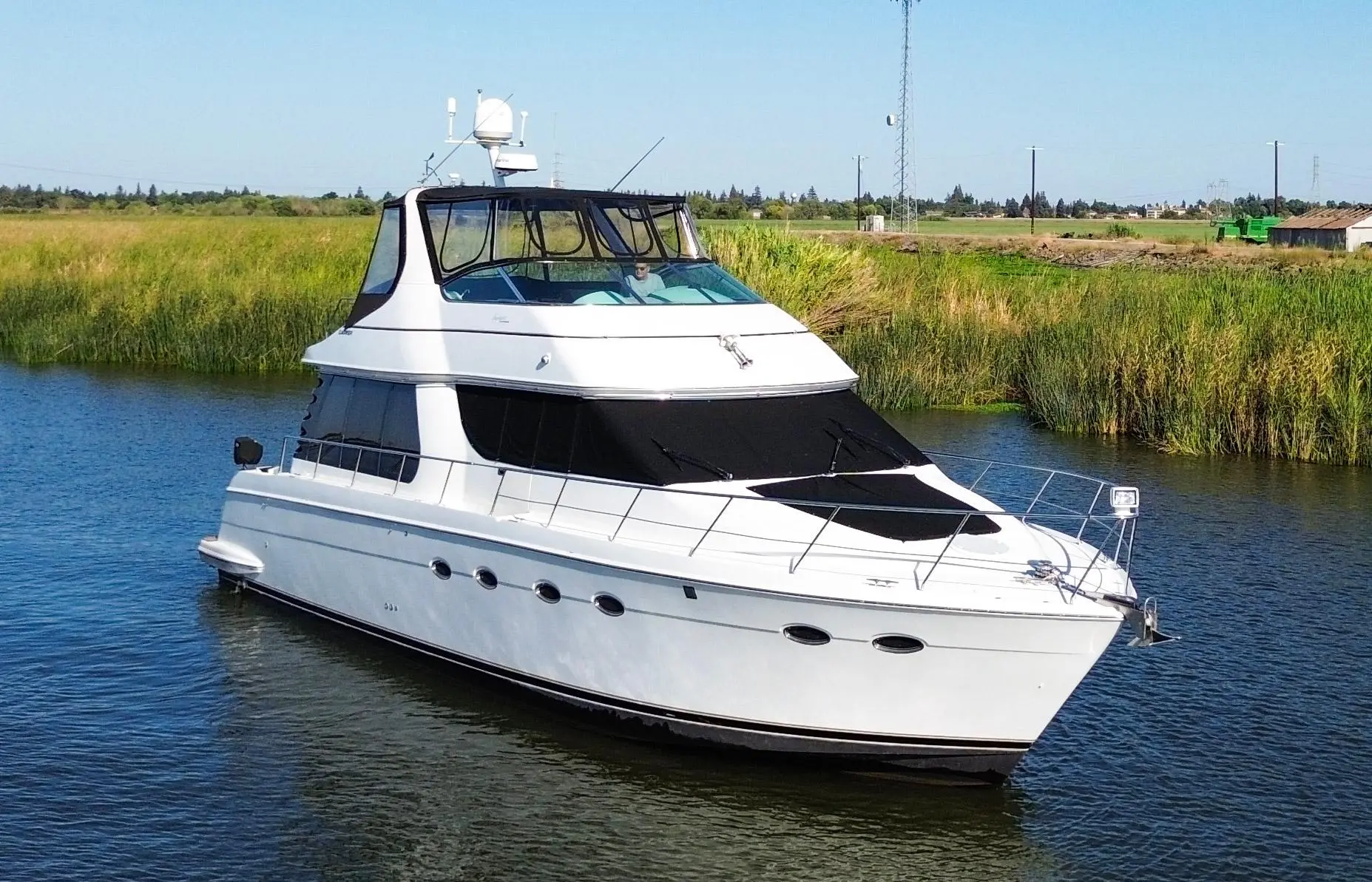 2000 Carver 530 voyager pilothouse