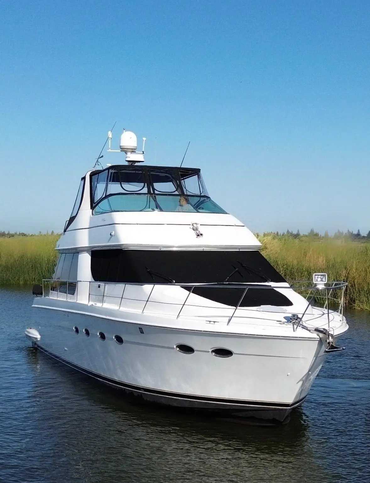 2000 Carver 530 voyager pilothouse