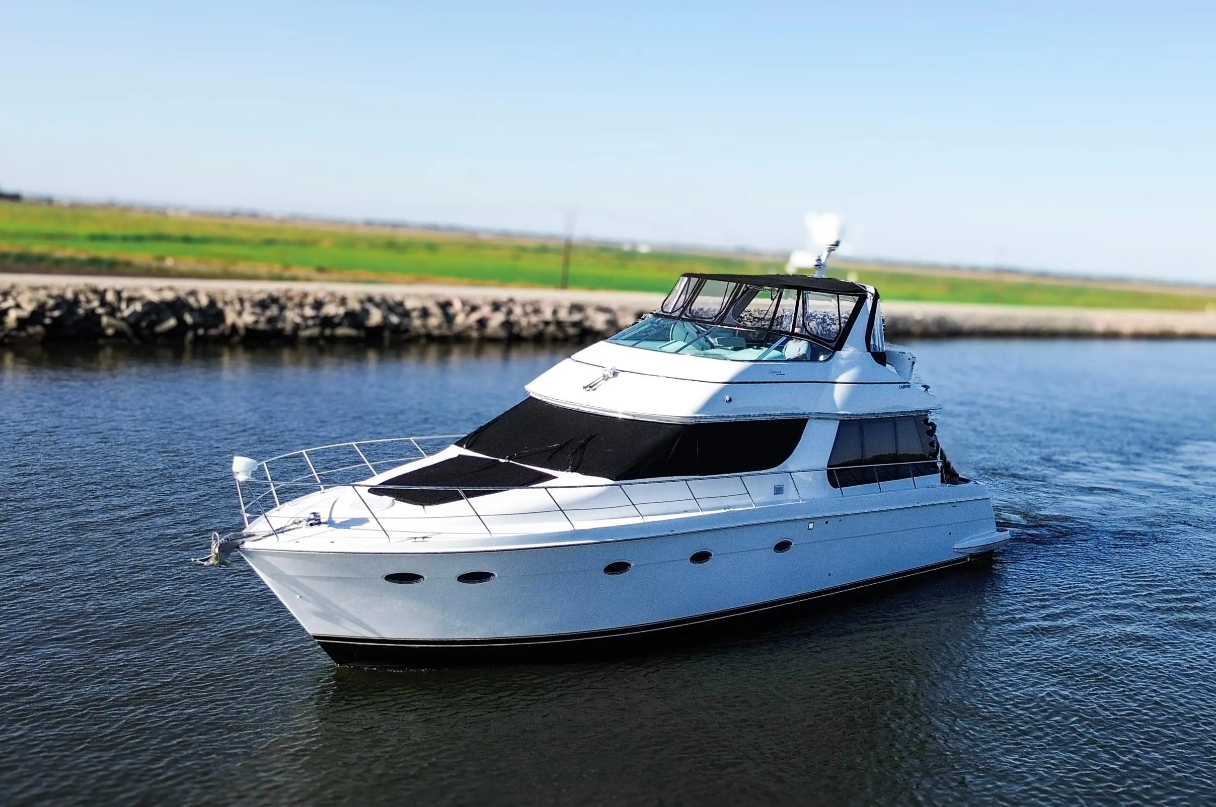 2000 Carver 530 voyager pilothouse