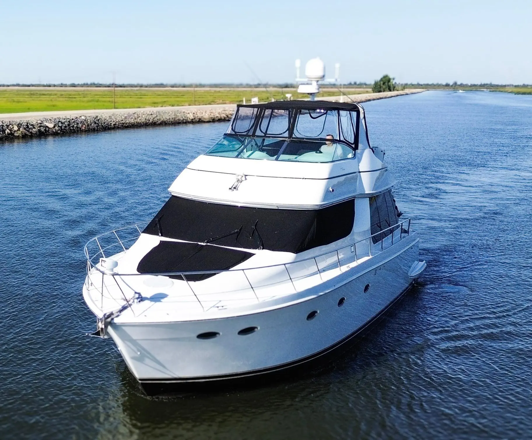 2000 Carver 530 voyager pilothouse