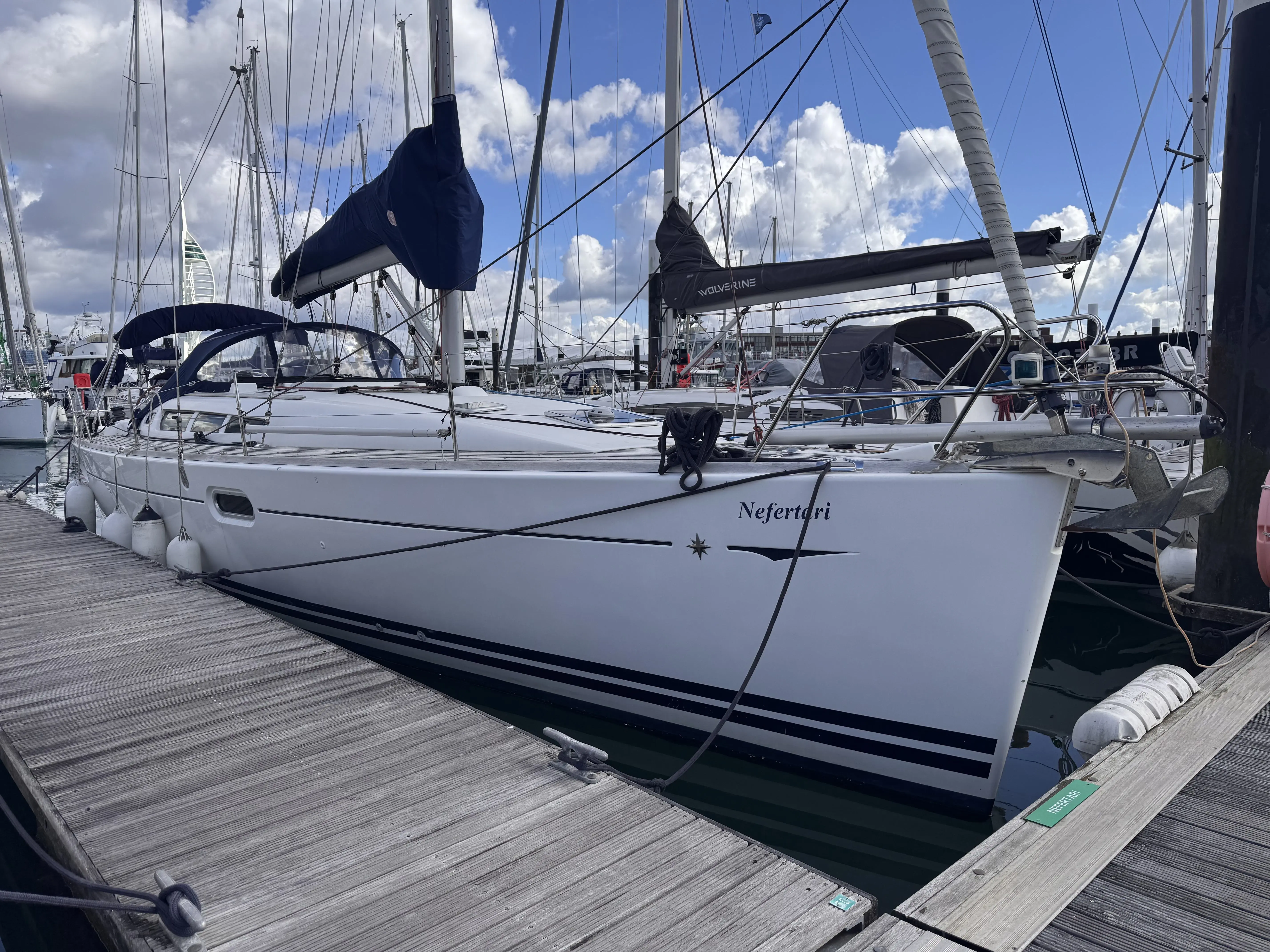 2008 Jeanneau sun odyssey 42i