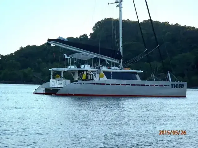 ANTON DU TOIT ALUMINUM CATAMARAN