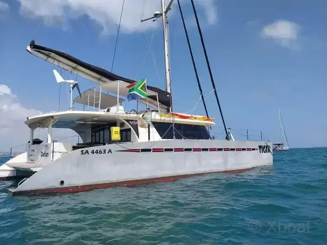 ANTON DU TOIT ALUMINUM CATAMARAN