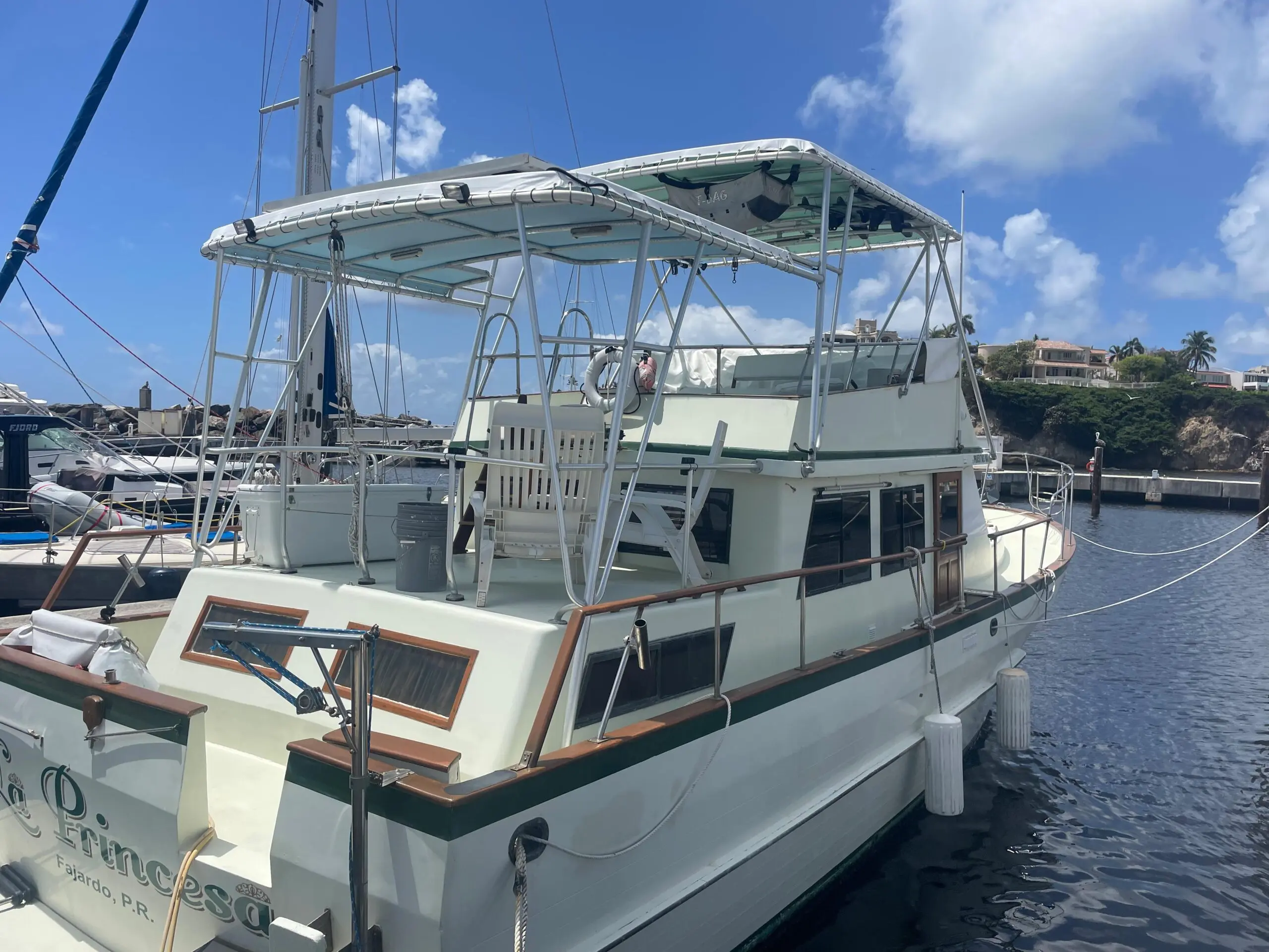 1983 Custom trawler 43