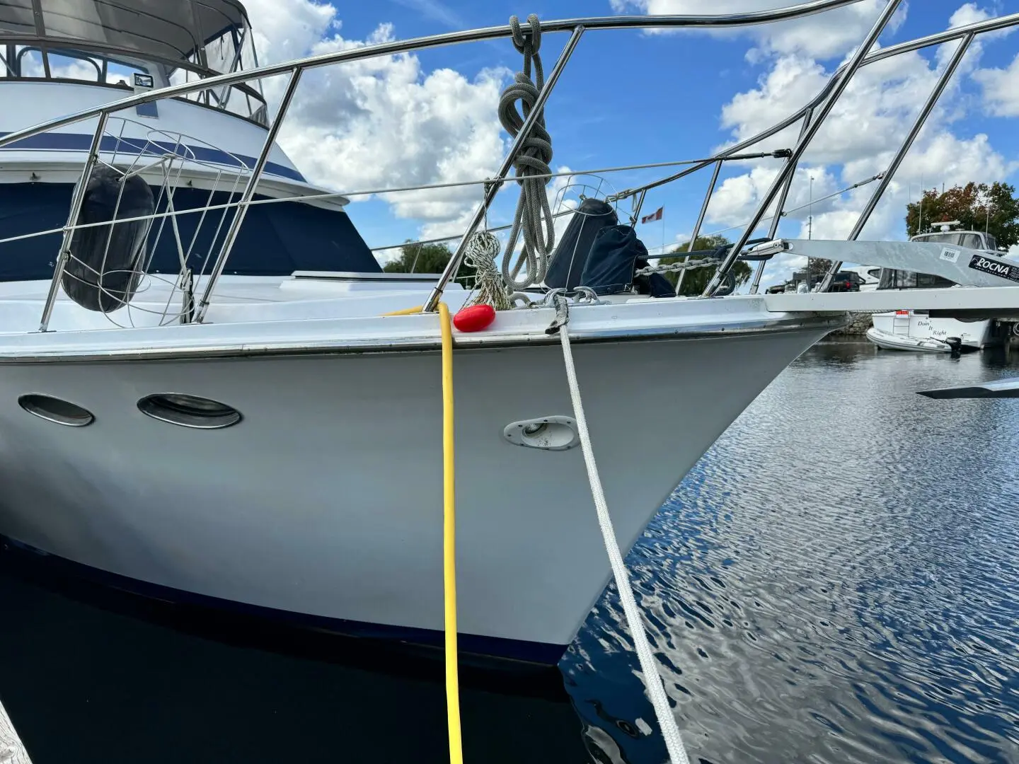 1987 Marine Trader 47 tradewinds cockpit motor yacht