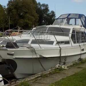 1974 Aquafibre boats 37 AFT CABIN