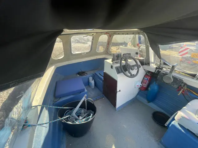 1986 Yamaha 16 fishing boat