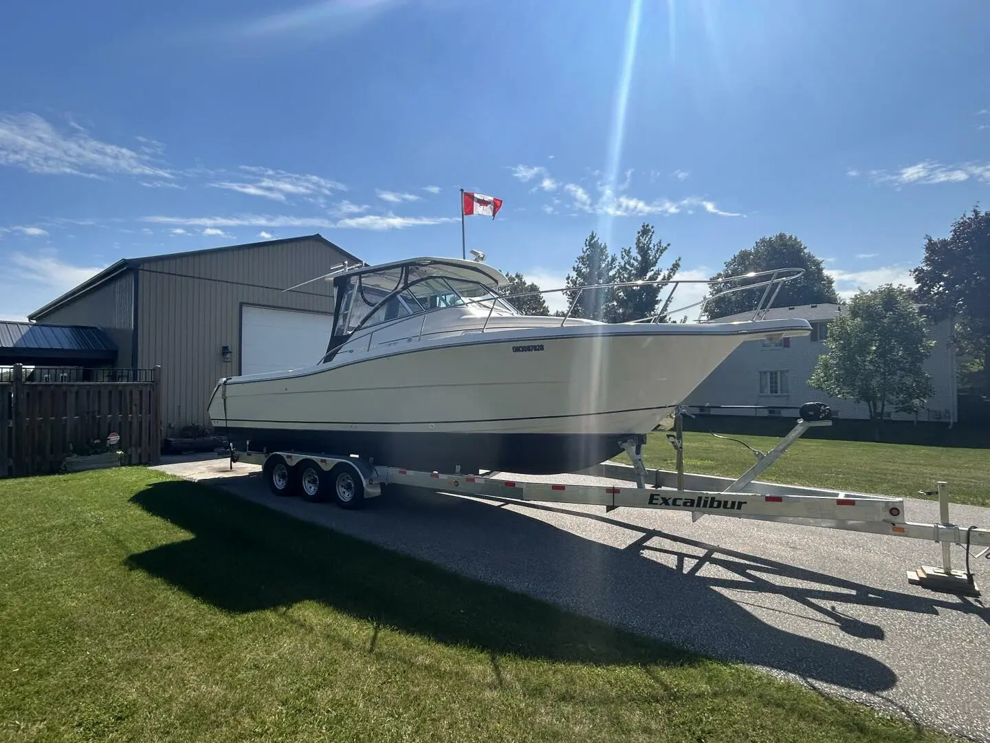 2001 Pursuit 3070 offshore