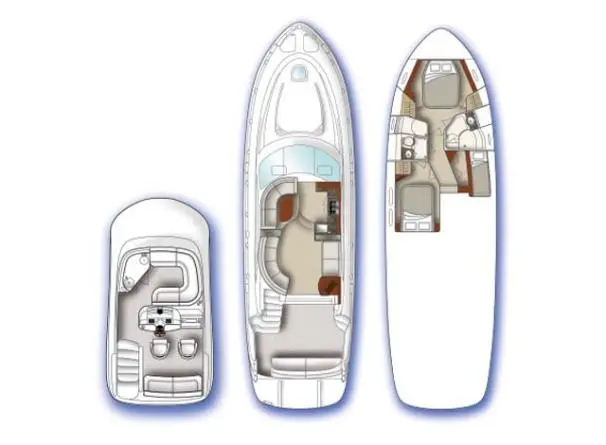 2005 Sea Ray 525 sedan bridge