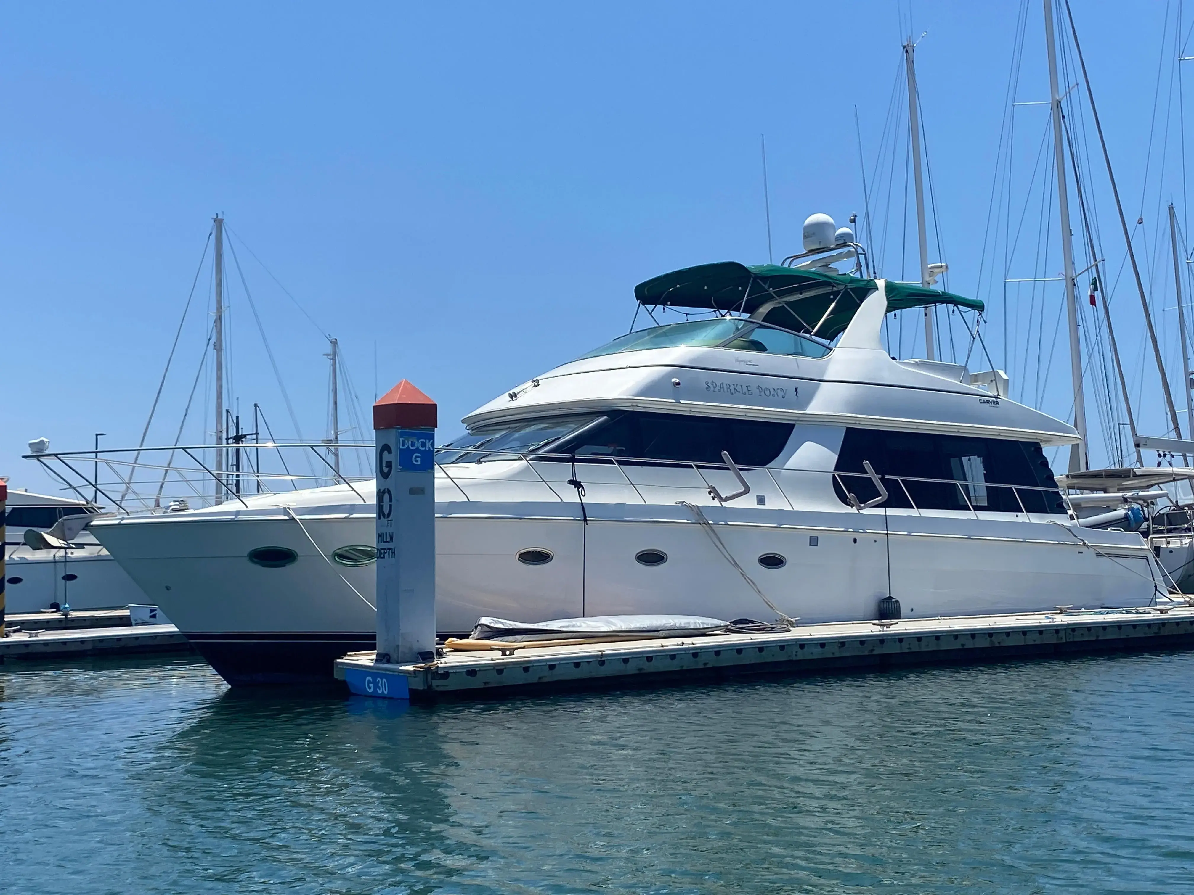 2002 Carver 570 voyager pilothouse