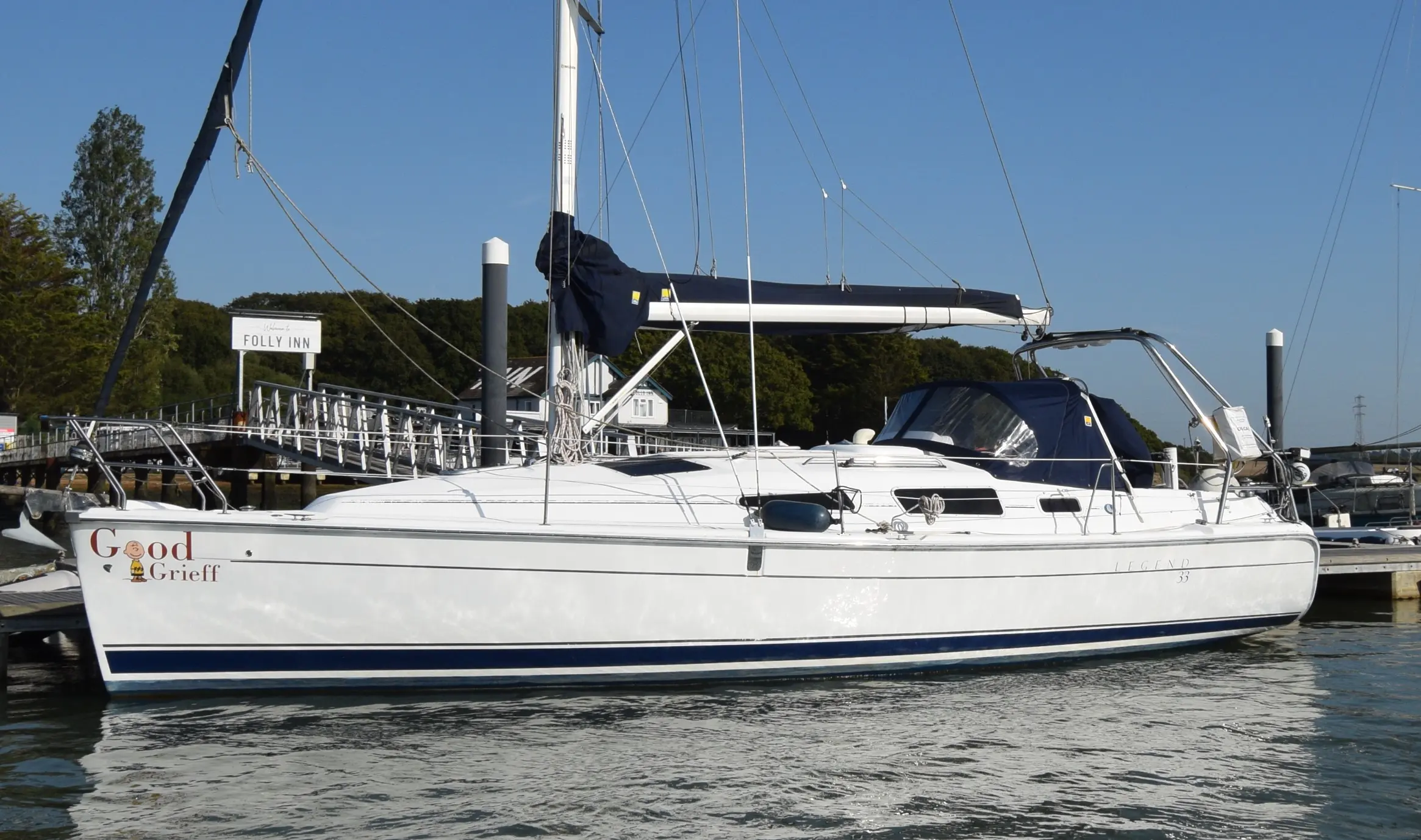 2008 Legend 33 - bilge keel