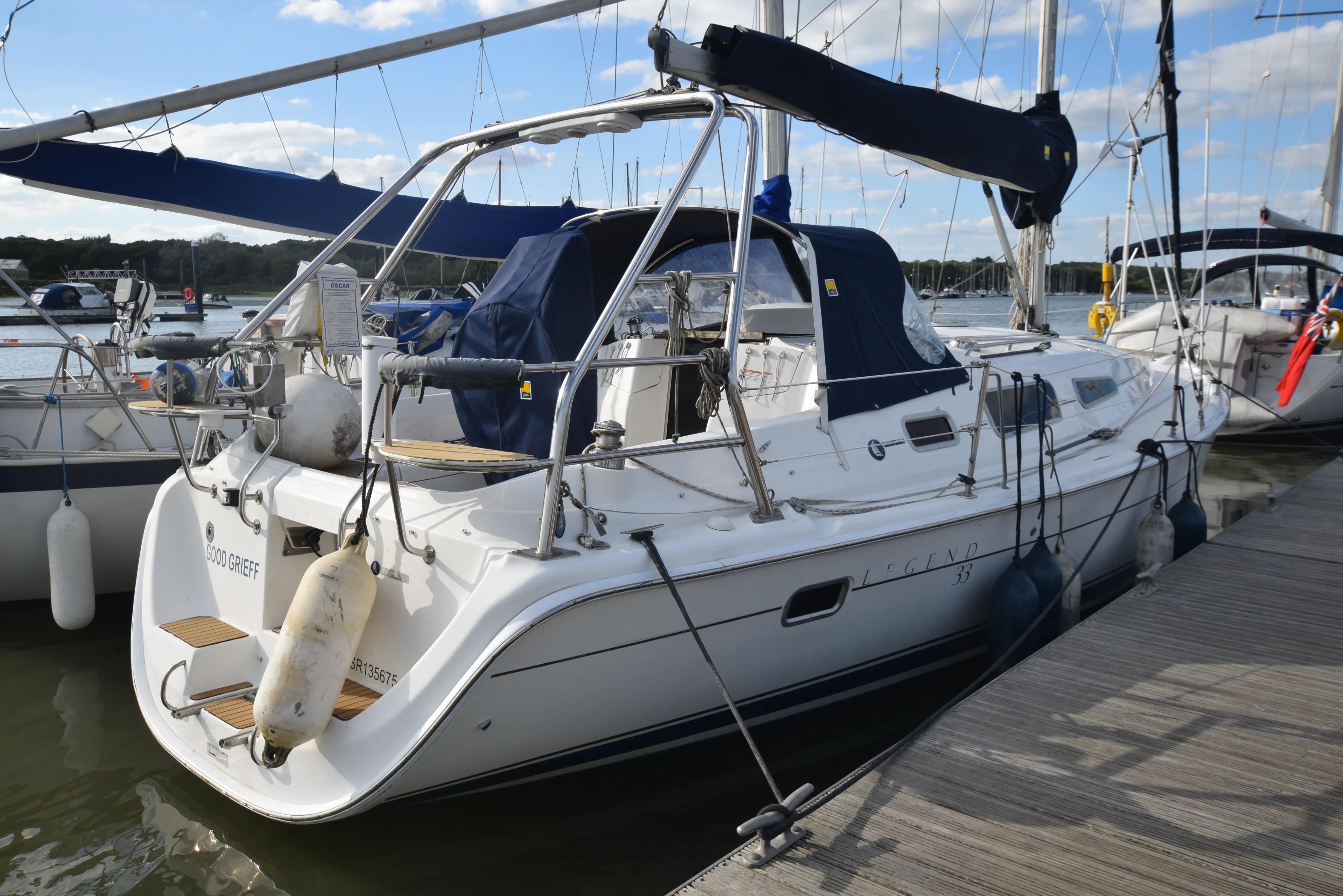 2008 Legend 33 - bilge keel