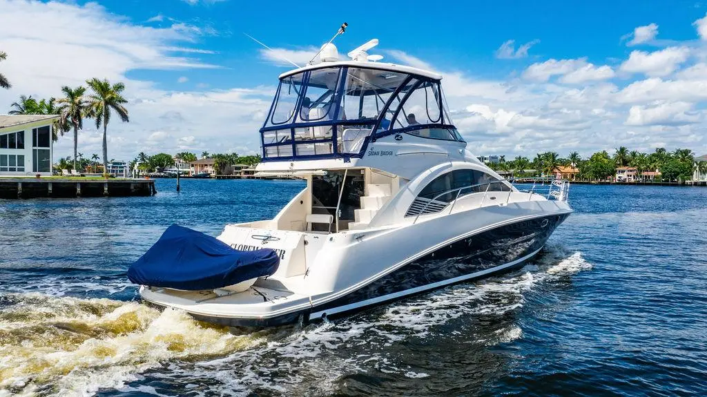 2008 Sea Ray 47 sedan bridge