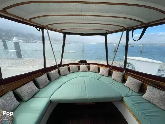 Monk Try Cabin Canoe Stern Diesel Motor Yacht