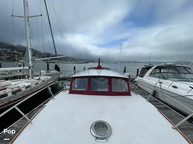 Monk Try Cabin Canoe Stern Diesel Motor Yacht