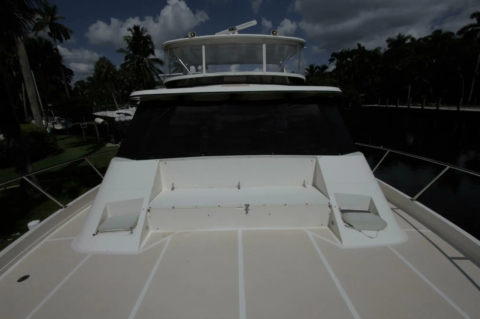 1998 Offshore 58 pilothouse