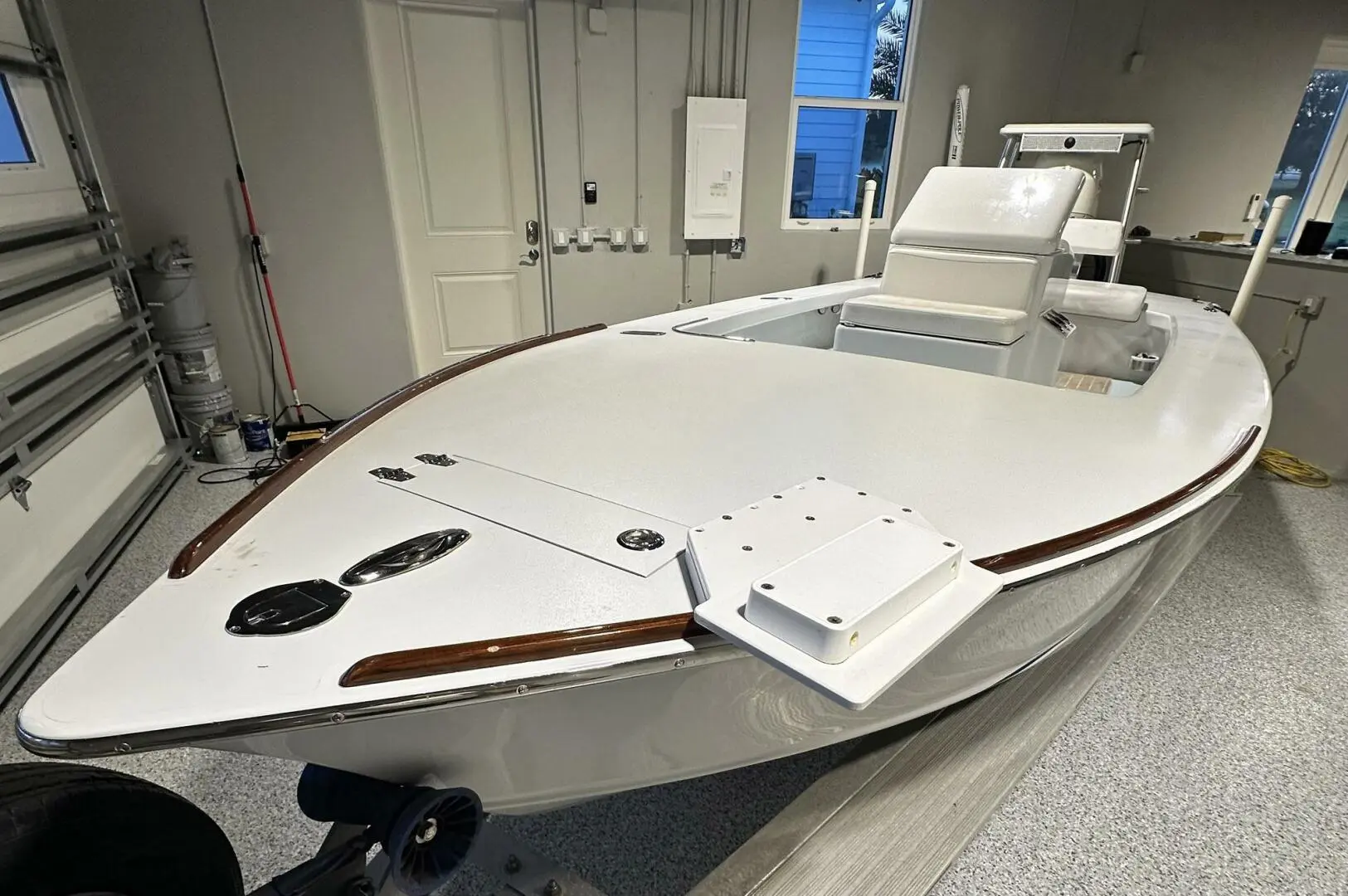 2013 Custom harrison boatworks flats tunnel skiff