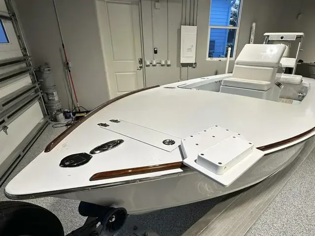 Custom Harrison Boatworks Flats Tunnel Skiff