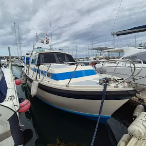 1987 Aquastar 33 Aft Cabin