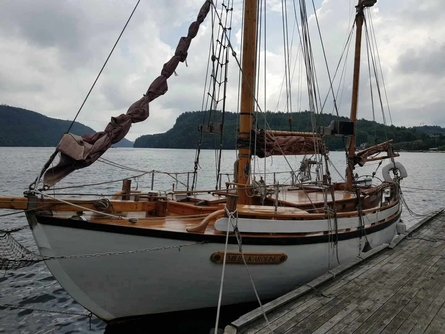 1978 Heritage randesund gaff ketch