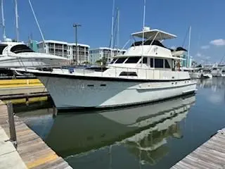 1972 Hatteras yacht fish