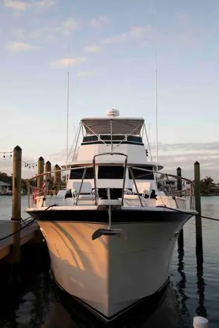 1972 Hatteras yacht fish