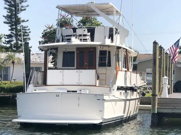 1972 Hatteras yacht fish