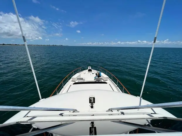 1972 Hatteras yacht fish