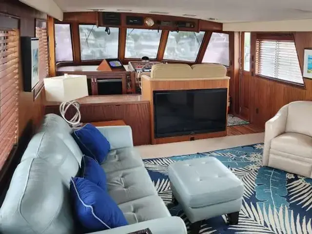 Hatteras 63 Cockpit Motoryacht