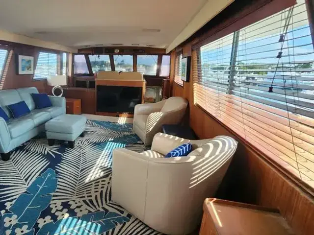 Hatteras 63 Cockpit Motoryacht