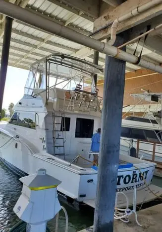 1986 Hatteras 45 convertible