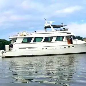 1985 Hatteras 77 Cockpit Motor Yacht