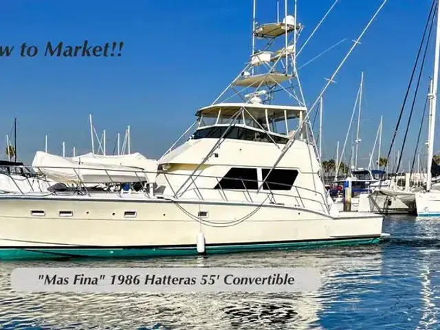 Hatteras 55 Convertible