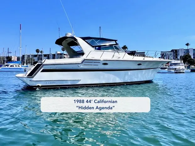 1988 Californian motor yacht