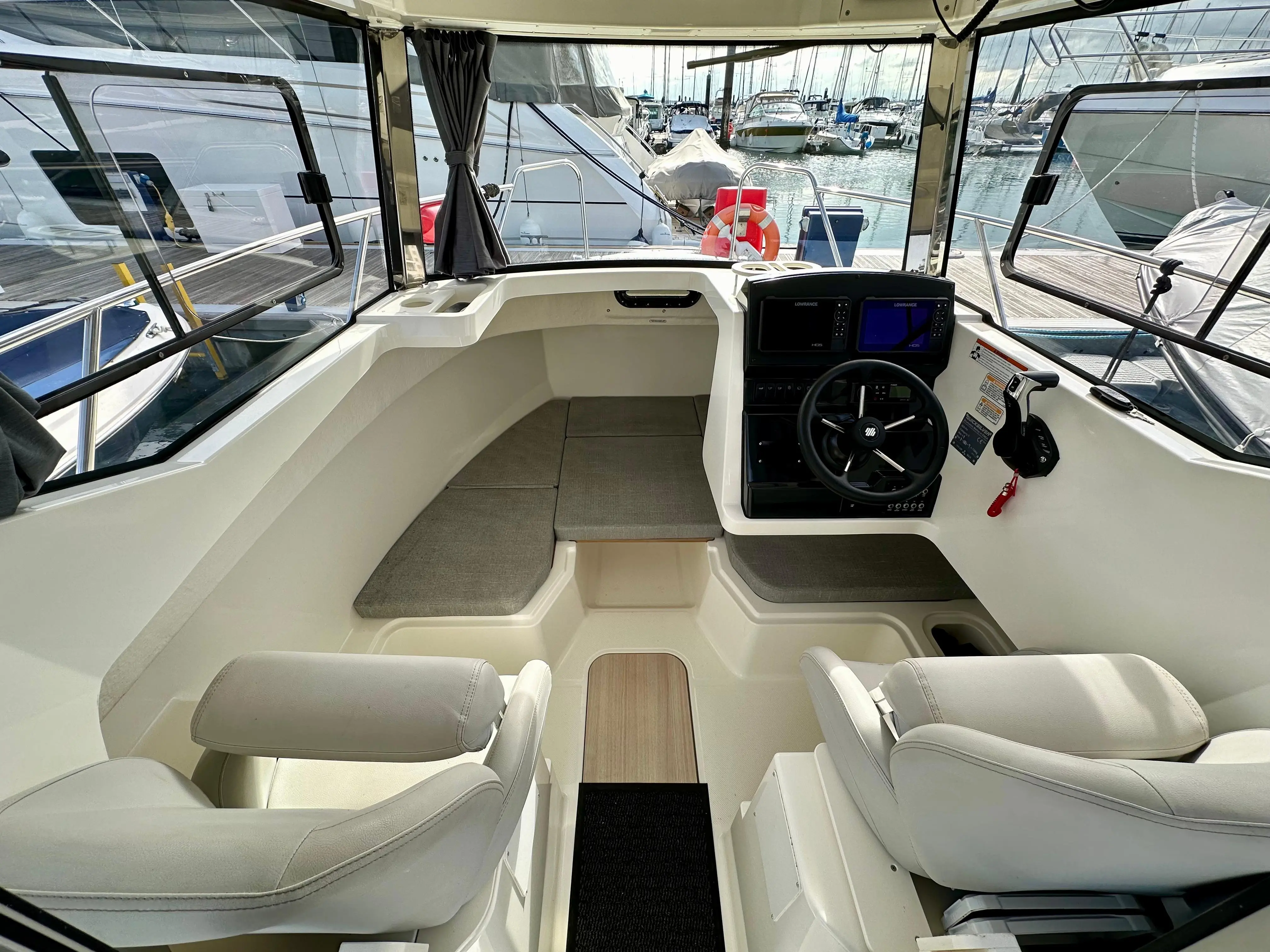 2022 Quicksilver 625 pilothouse