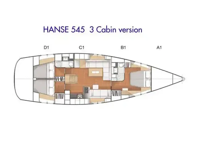 Hanse 545