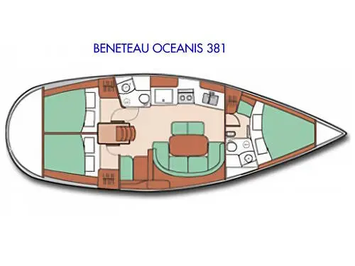 1998 Beneteau oceanis 381