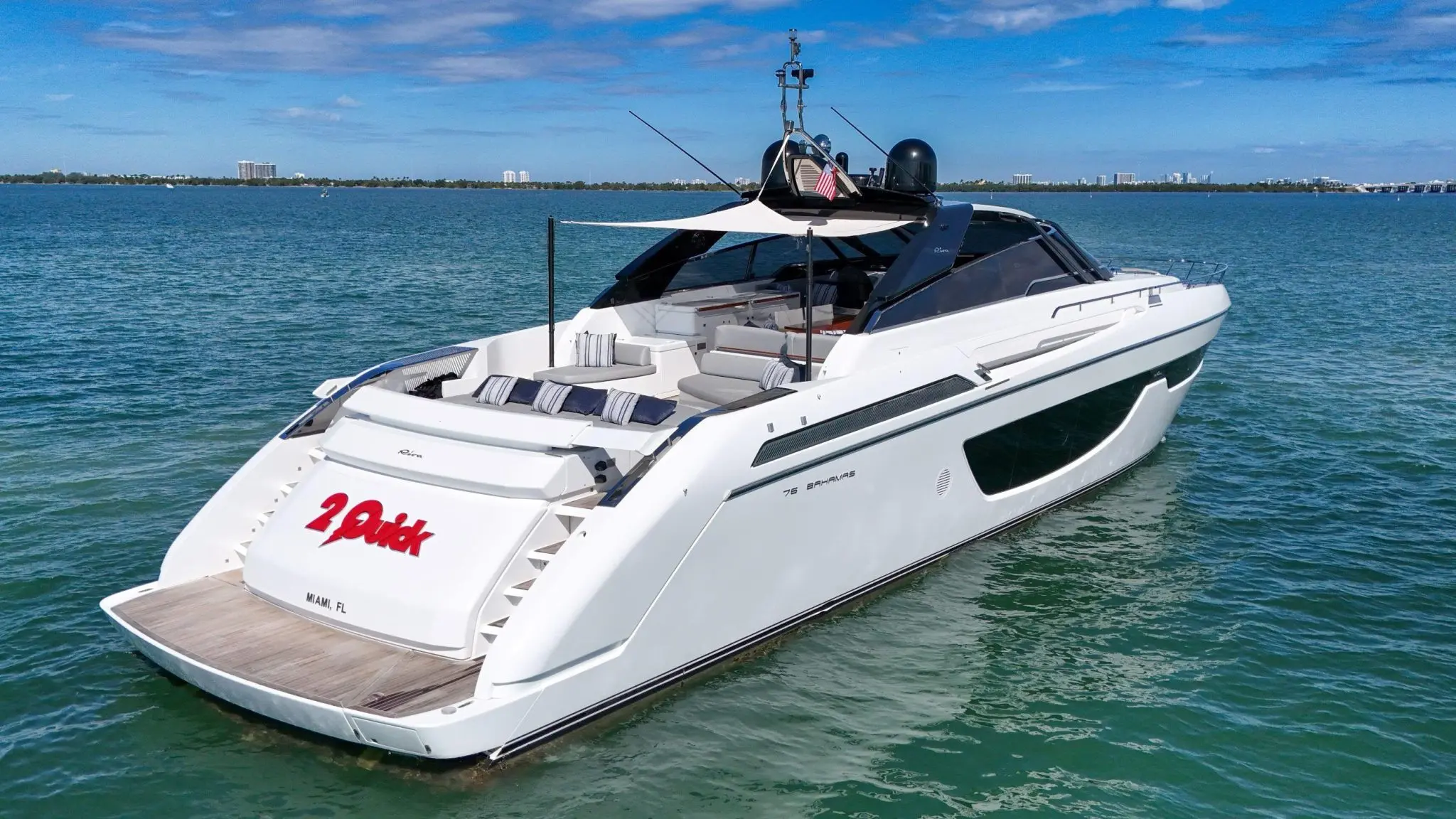 2018 Riva 76 bahamas