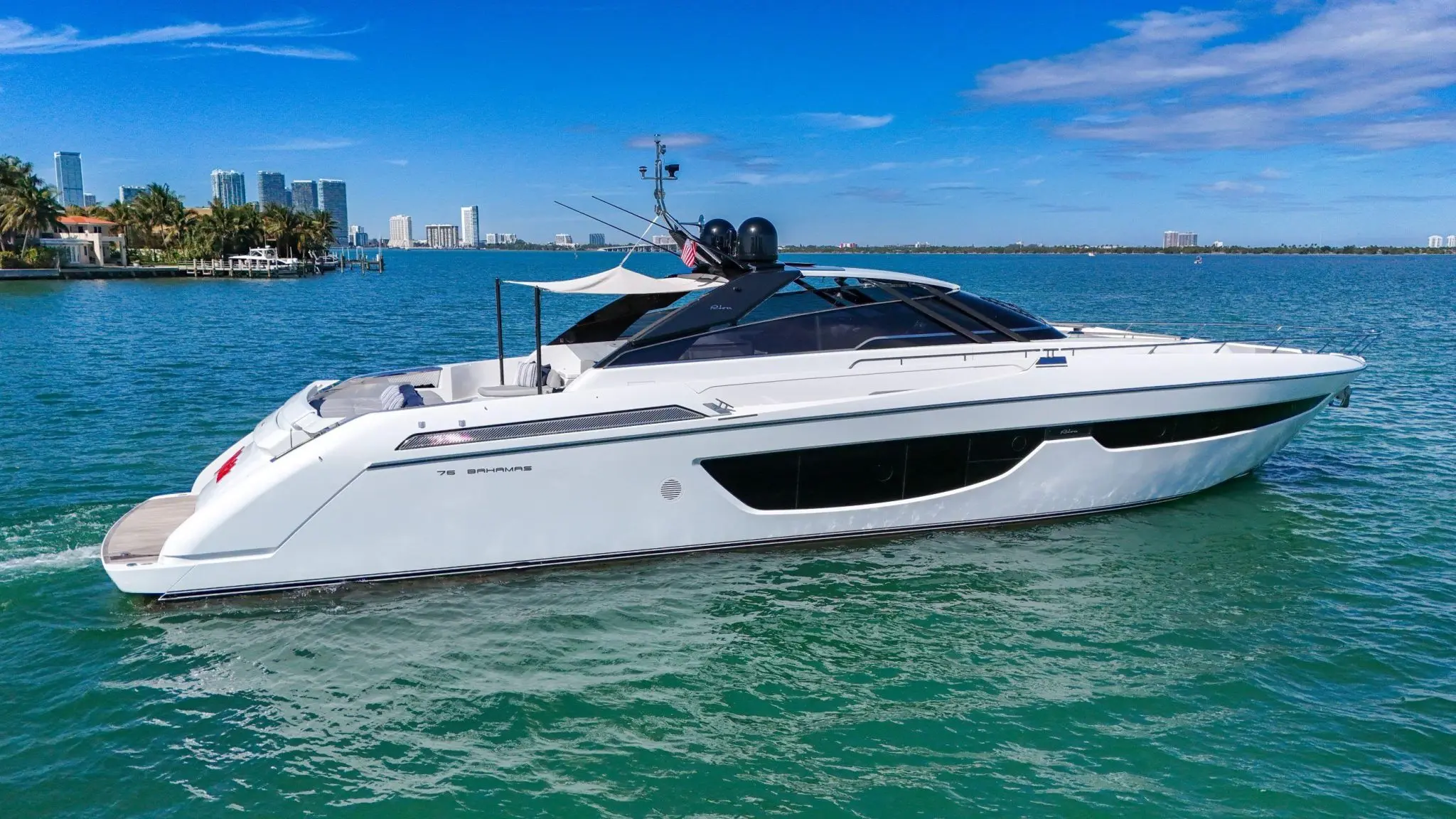 2018 Riva 76 bahamas