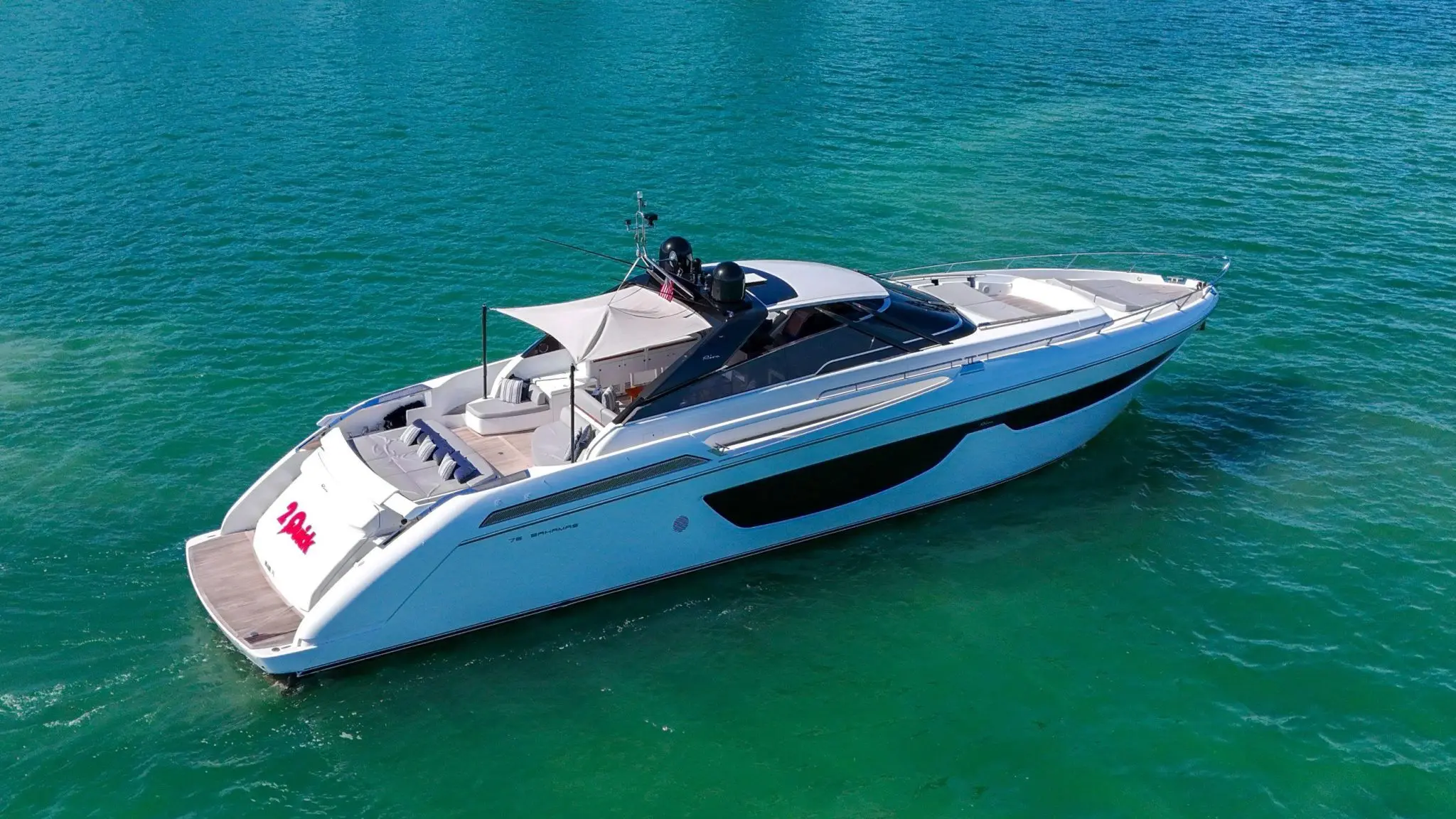 2018 Riva 76 bahamas