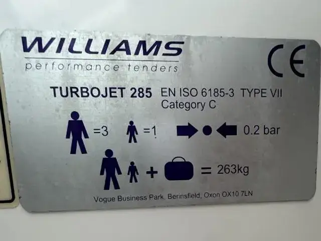 Williams Jet Tenders Turbojet 285