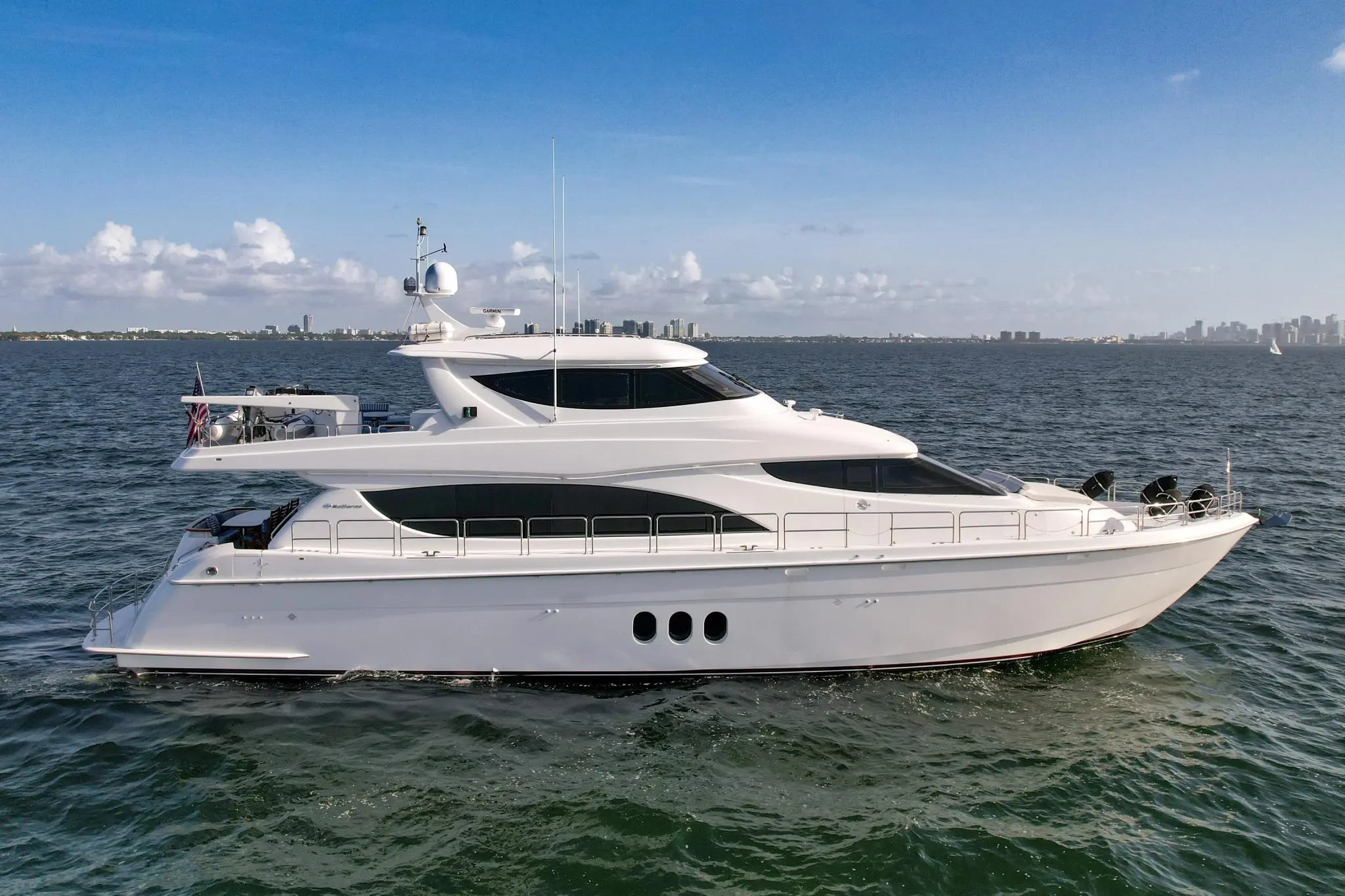 2007 Hatteras 80 motor yacht