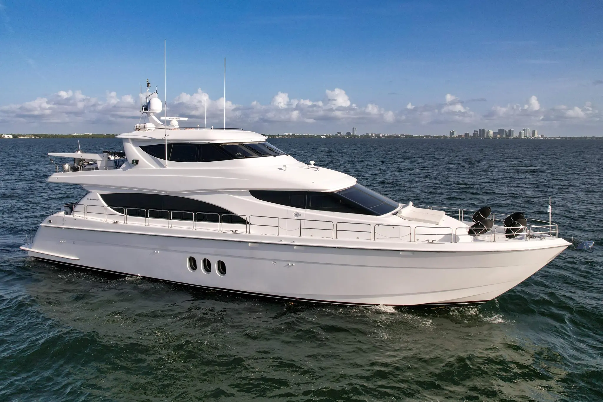 2007 Hatteras 80 motor yacht