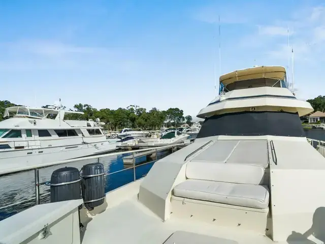 Hatteras Cockpit Motoryacht