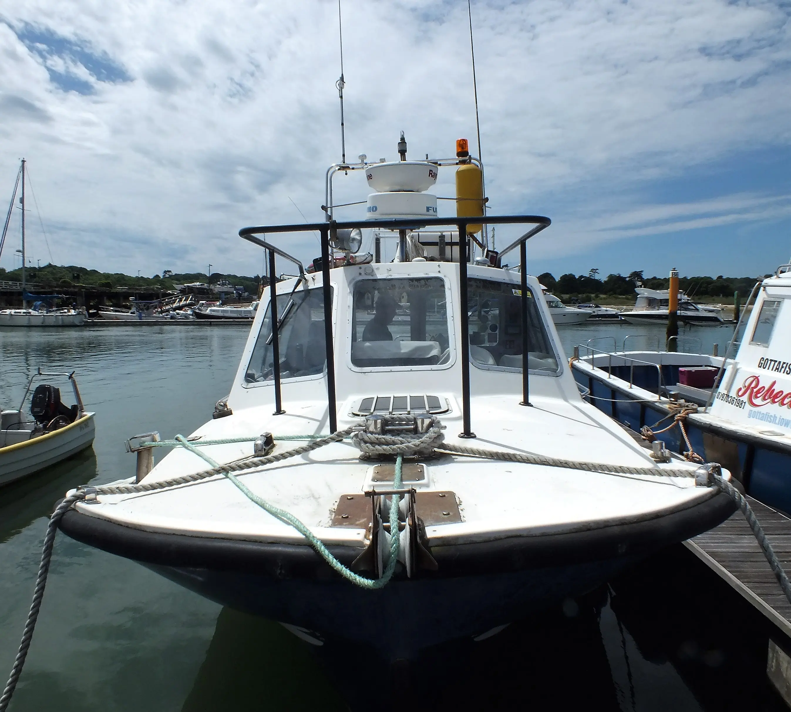 1991 Offshore 105 fishing boat